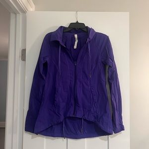 Lululemon size 4 purple jacket